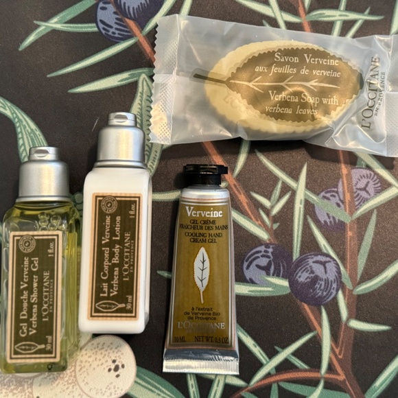NEW L’OCCITANE  Verbena Body Lotion Shower Gel Soap Hand Cream Travel Size - Picture 4 of 4
